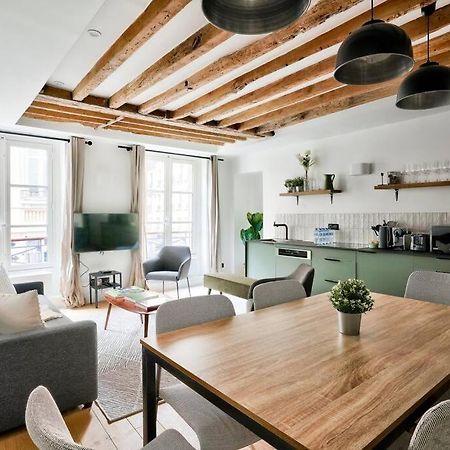 Magnifique Appartement Pour 6 - Montorgueil Parigi Esterno foto