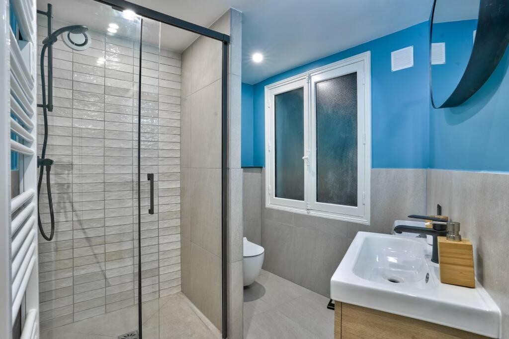 Magnifique Appartement Pour 6 - Montorgueil Parigi Esterno foto